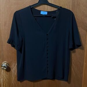 2 for 15$// Black Button up Blouse